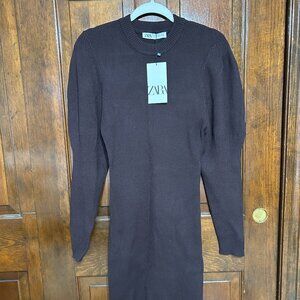 Zara Long Sleeve Knitted Dress